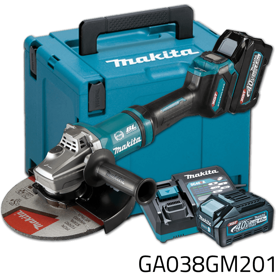 Makita GA038GM201 40V Cordless Angle Grinder 9 Makita GA038GM201 40V Cordless Angle Grinder 9